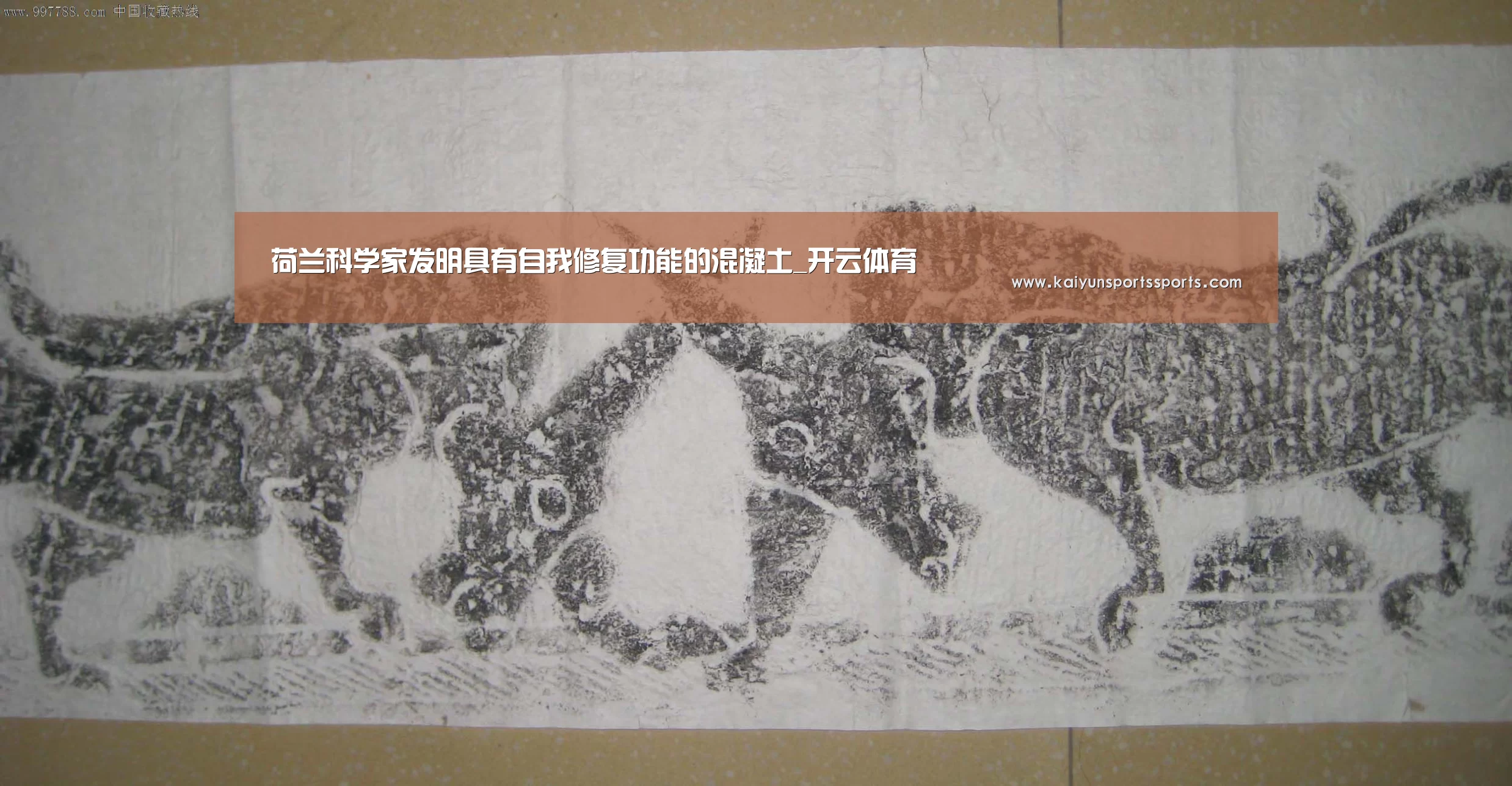 荷兰科学家发明具有自我修复功能的混凝土_开云体育(图1) 开云体育